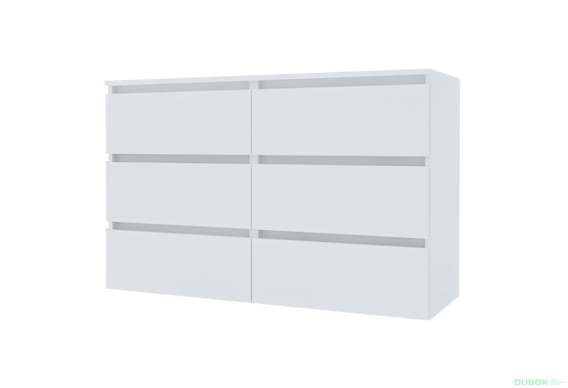 Komoda K760/1200/2x3Z nymfea alba Idea