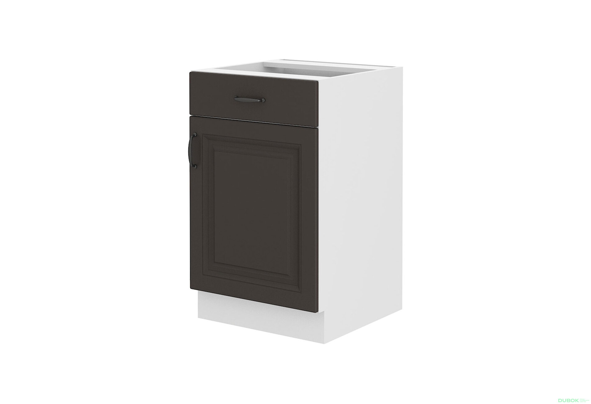 Obrázek 5655 - Kuchyňská sestava 1.5 m Stilo bílý / grafit
