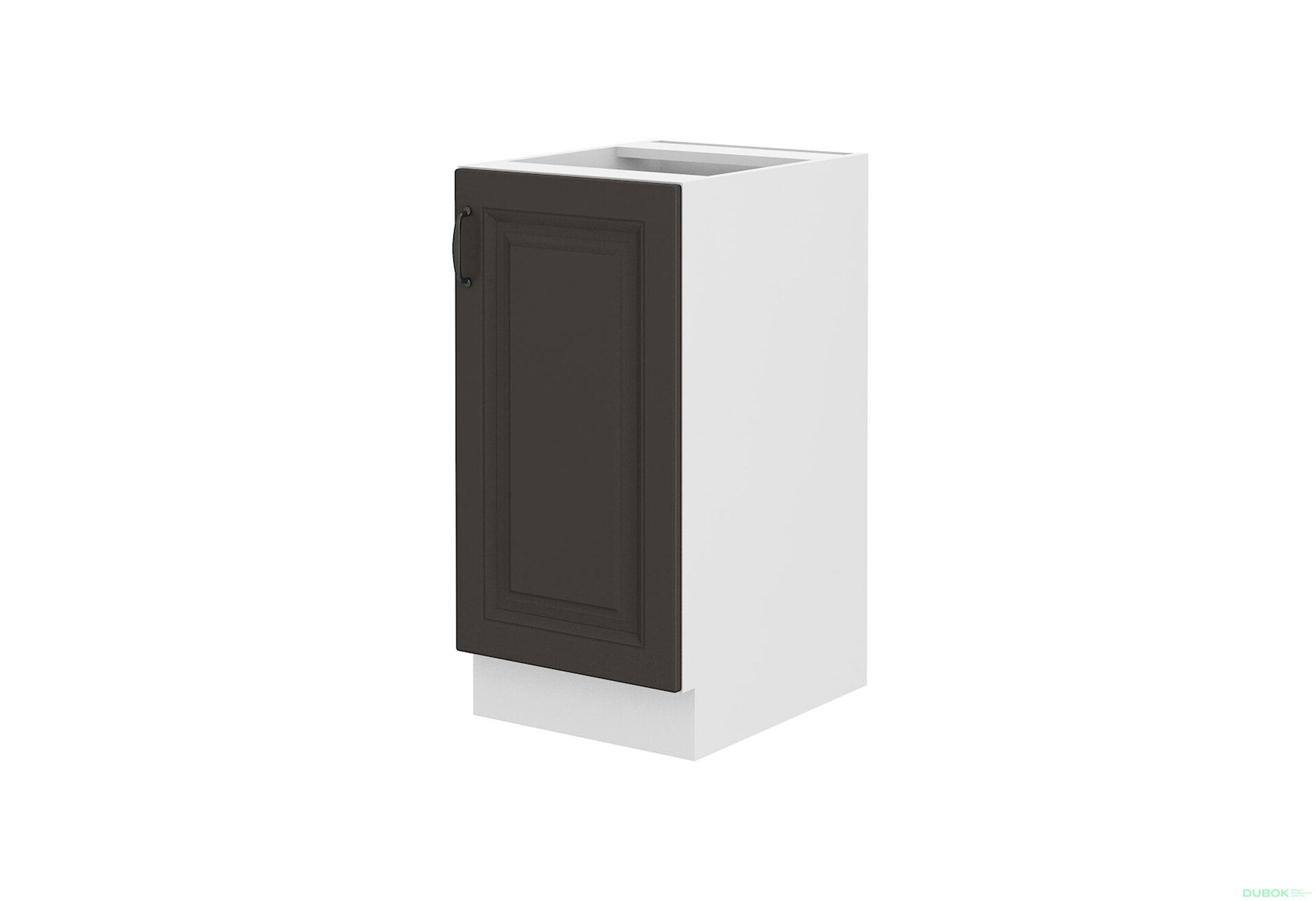 Obrázek 5656 - Kuchyňská sestava 1.2+2.4 m Stilo bílý / grafit