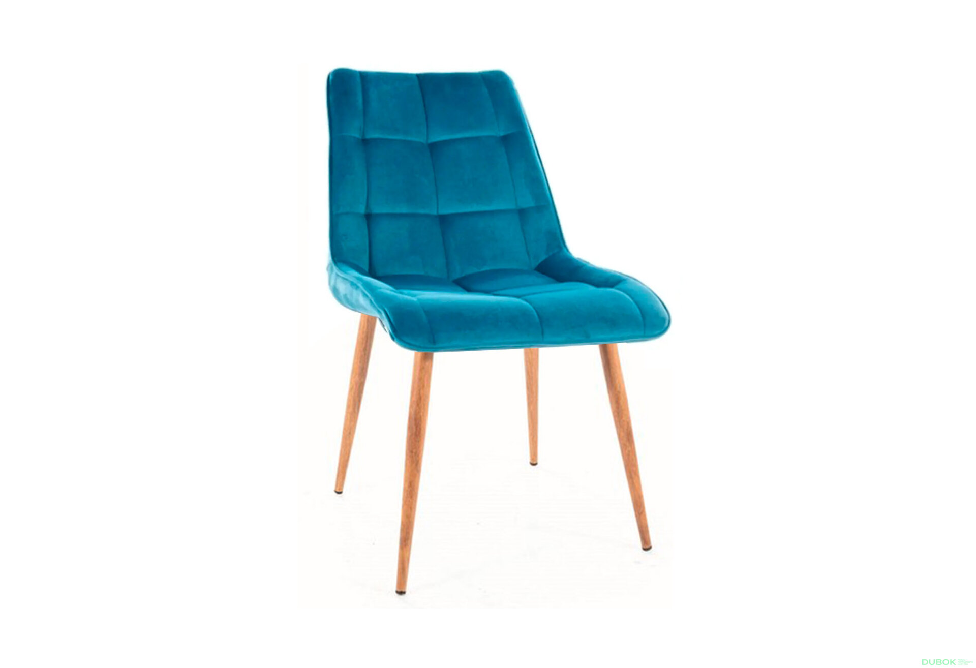 Obrázek 2 - Židle Chic D Velvet tyrkysový Bluvel 85