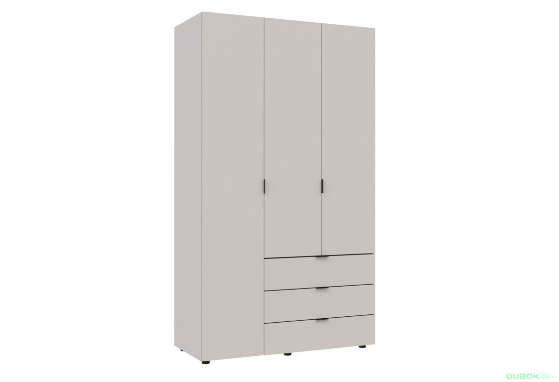 Obrázek 3 - Skříň třídveřová Gelar 116.2 cm Kašmír