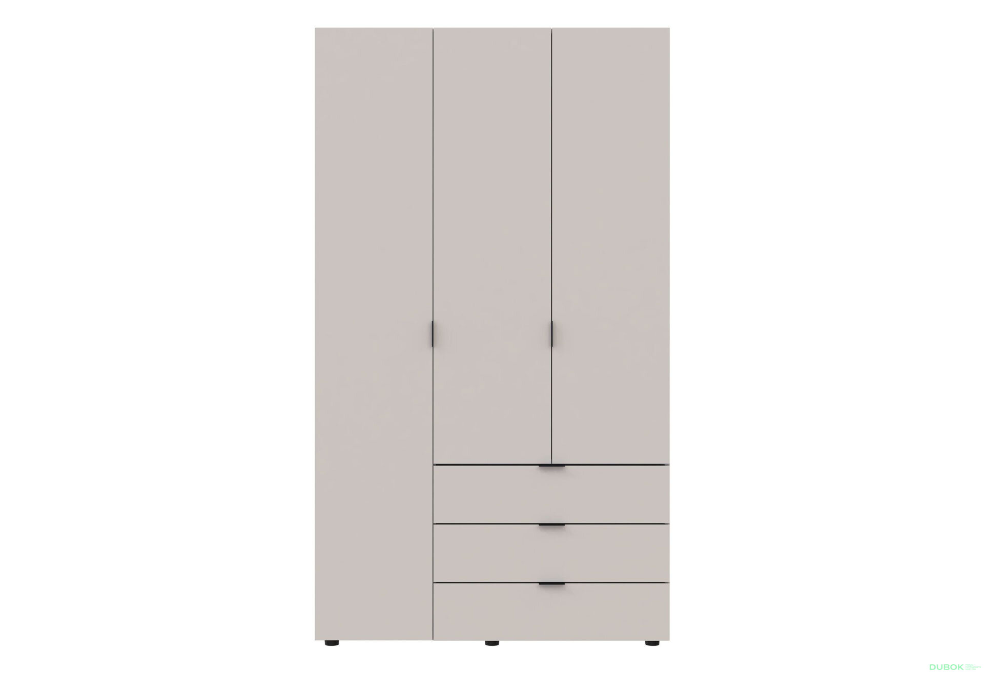 Obrázek 2 - Skříň třídveřová Gelar 116.2 cm Kašmír