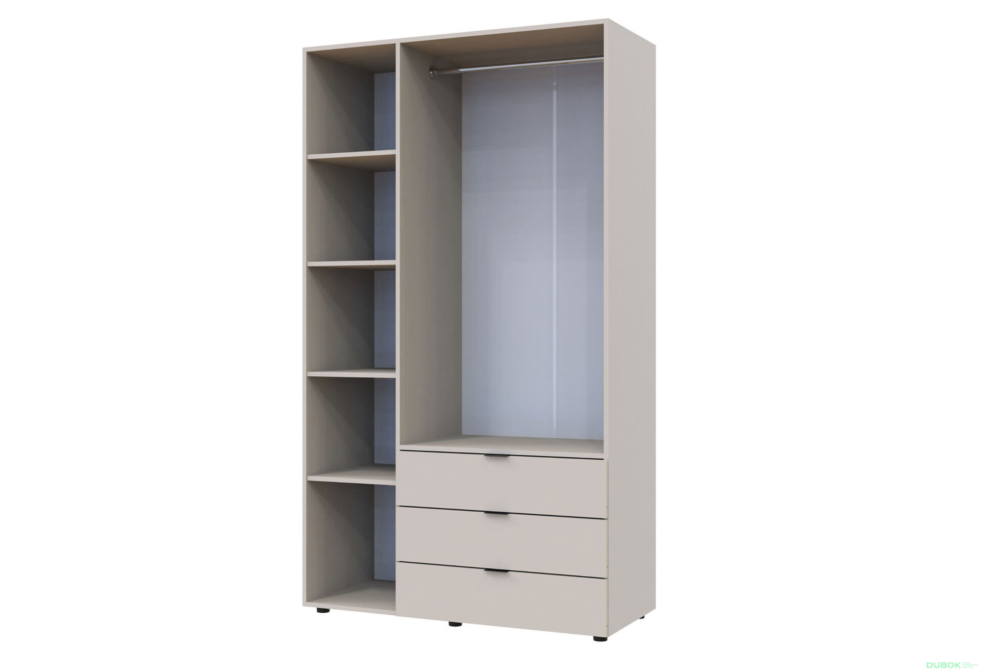 Obrázek 4 - Skříň třídveřová Gelar 116.2 cm Kašmír
