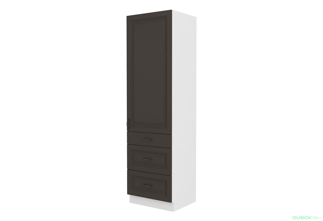 60 DKS-210 3S 1F premium box Stilo bílý / grafit