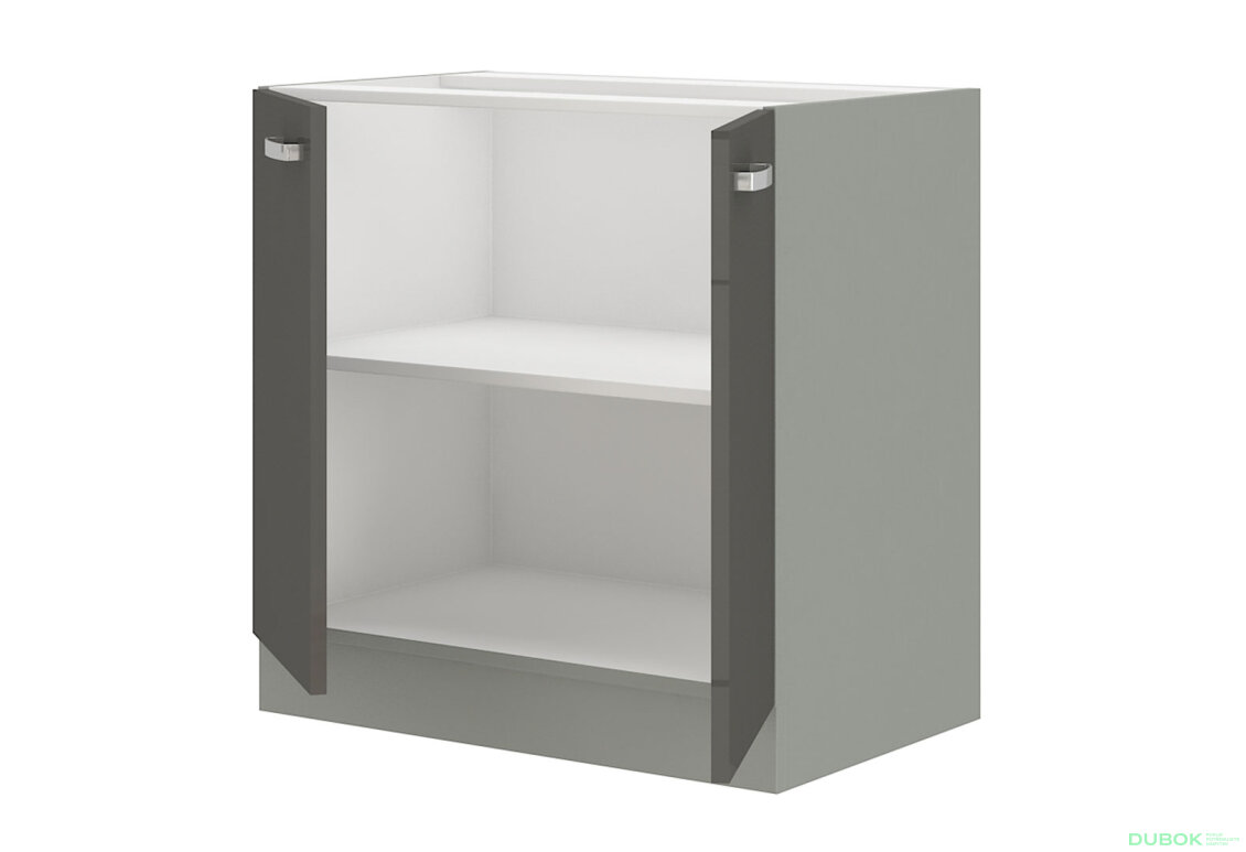 Obrázek 2 - 80 D 2F BB Grey šedý platinový / šedý lesk