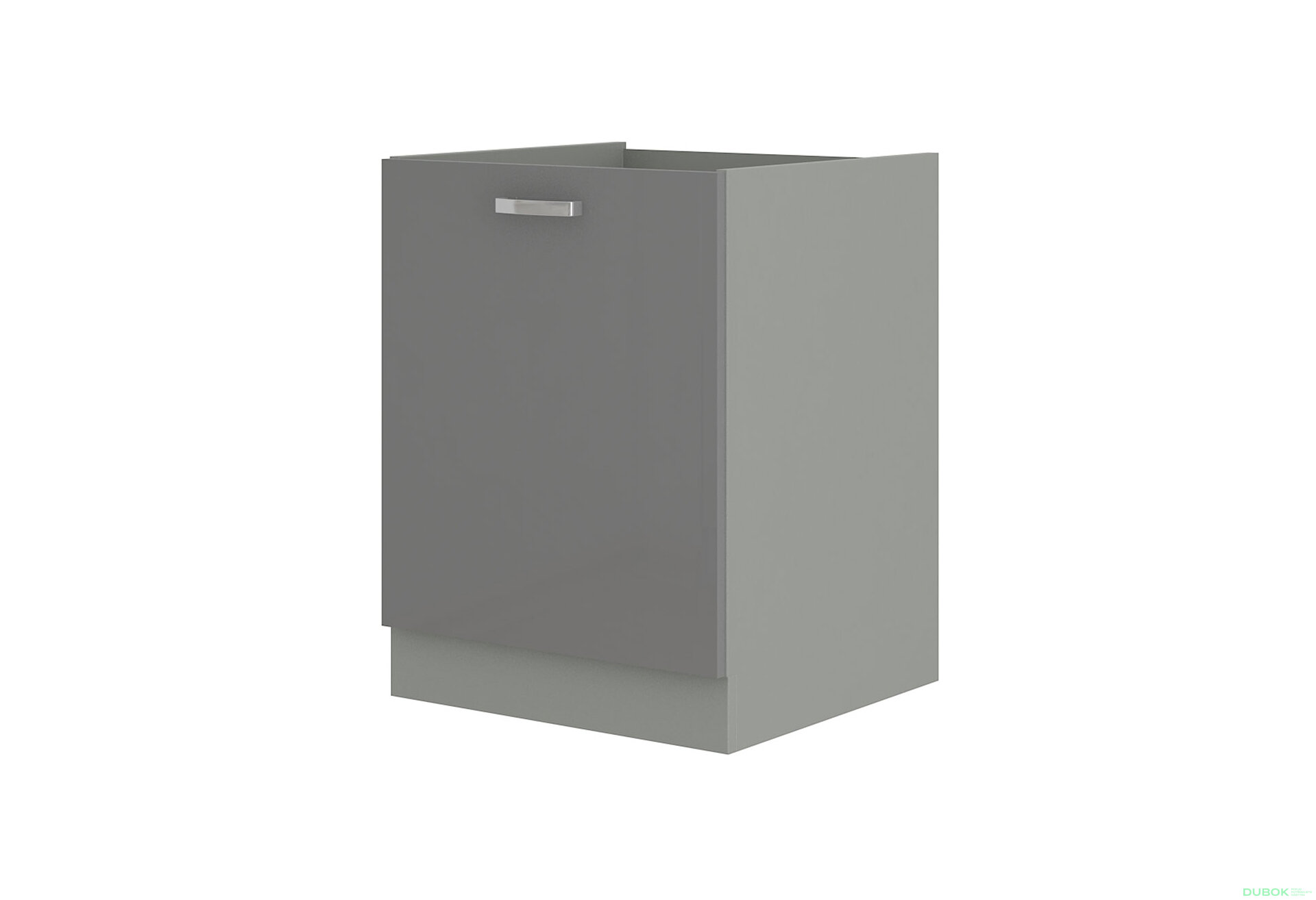 Obrázek 5126 - Kuchyňská sestava 2.6 m (I) Grey šedý platinový / šedý lesk
