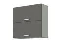 Obrázek 5131 - Kuchyňská sestava 1.9x1.7 m Grey šedý platinový / šedý lesk