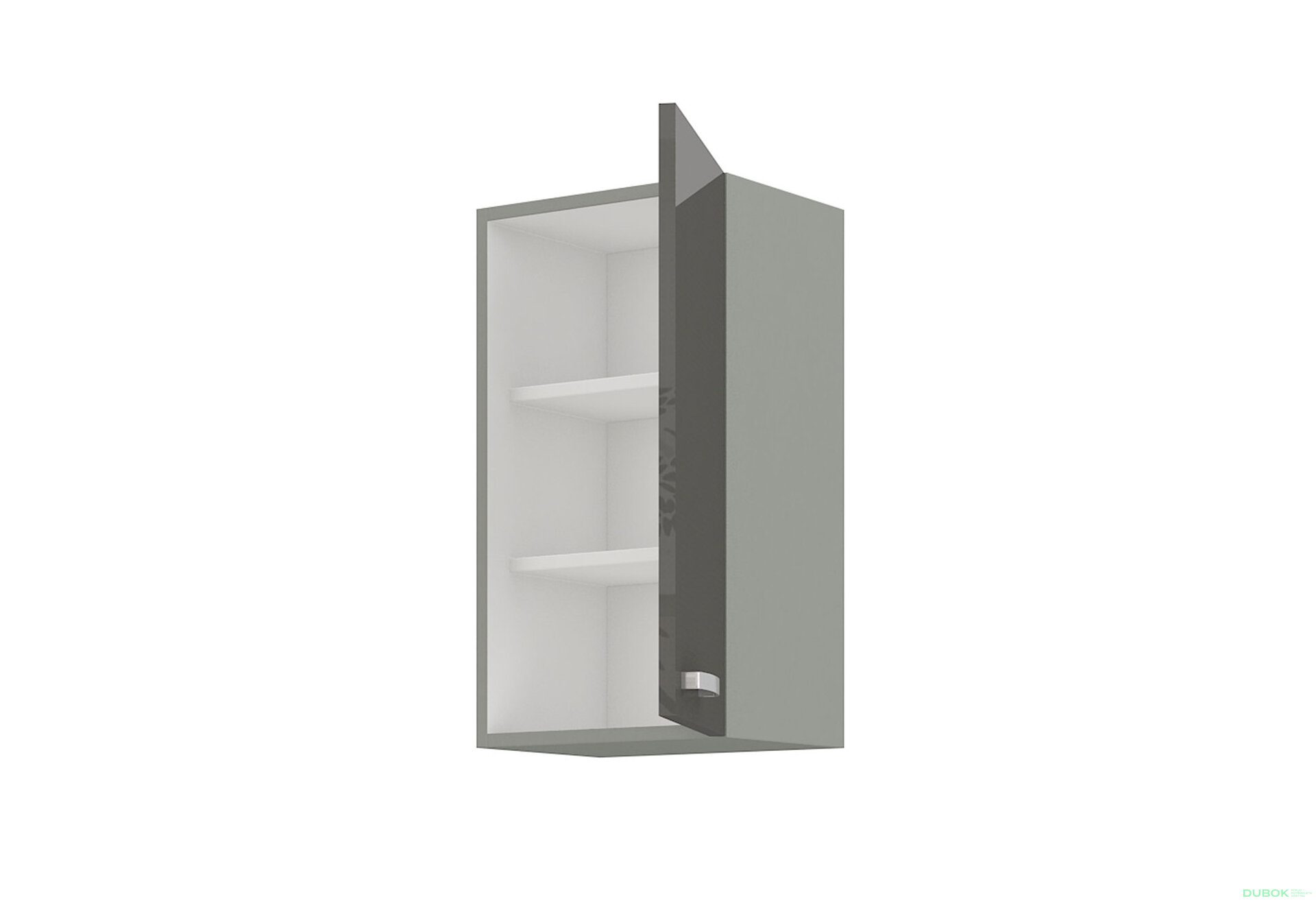 Obrázek 2 - 40 G-72 1F Grey šedý platinový / šedý lesk