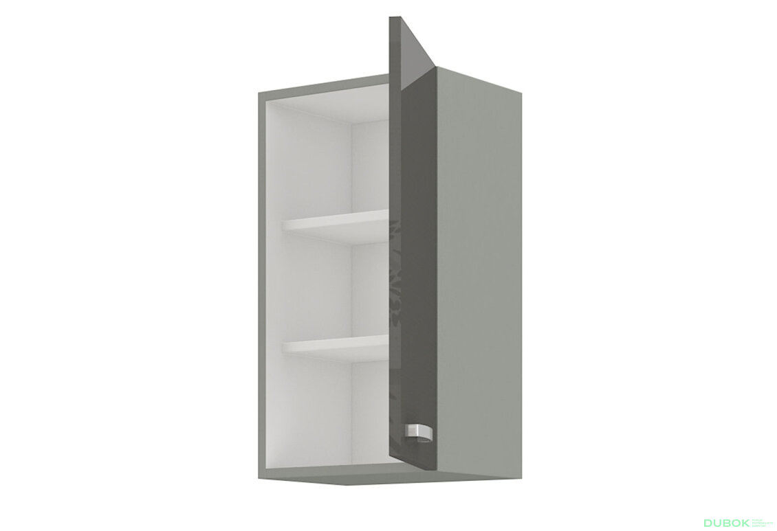 Obrázek 2 - 40 G-72 1F Grey šedý platinový / šedý lesk
