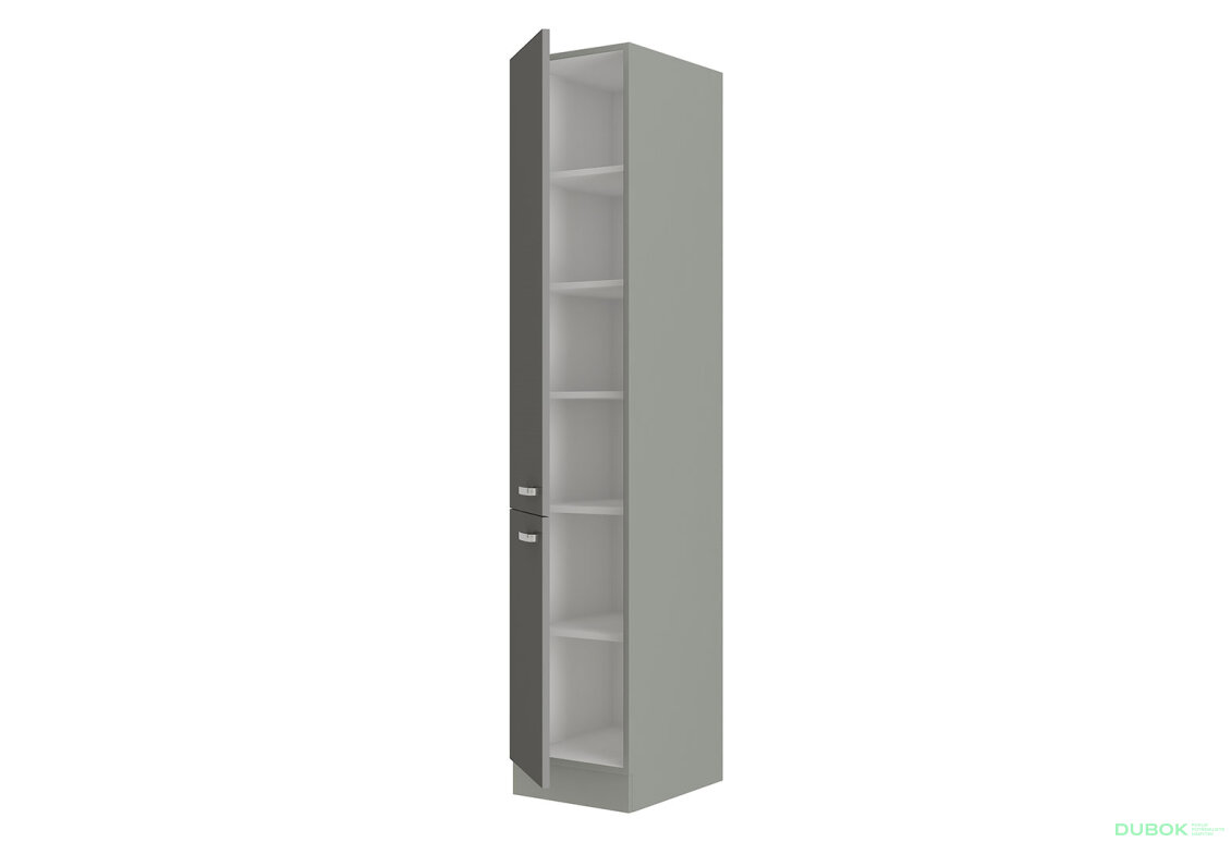Obrázek 2 - 40 DK-210 2F Grey šedý platinový / šedý lesk