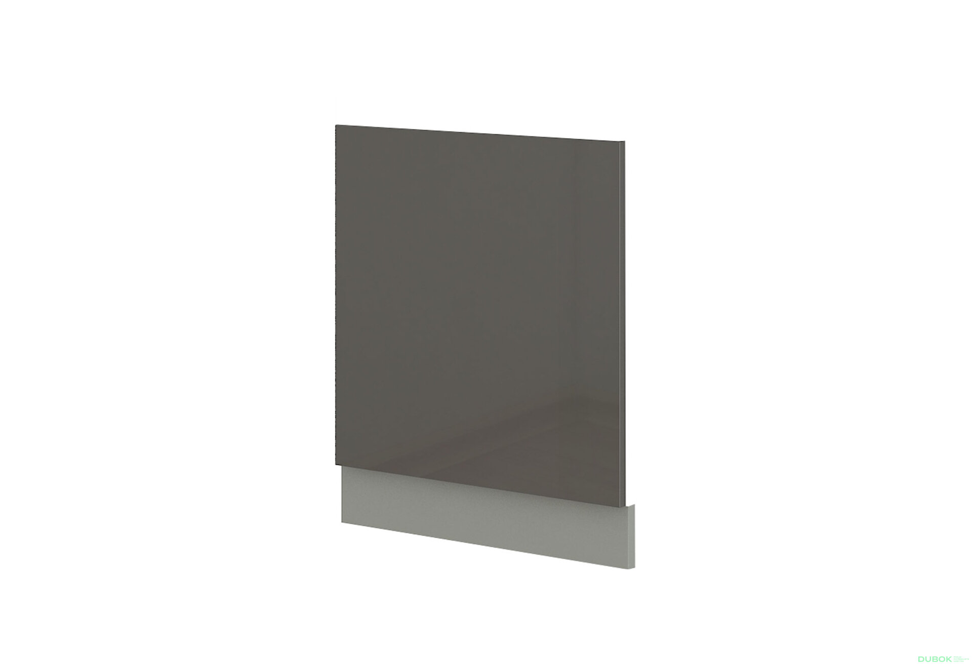 Obrázek 1 - ZM 570x596 dvířka Grey šedý platinový / šedý lesk