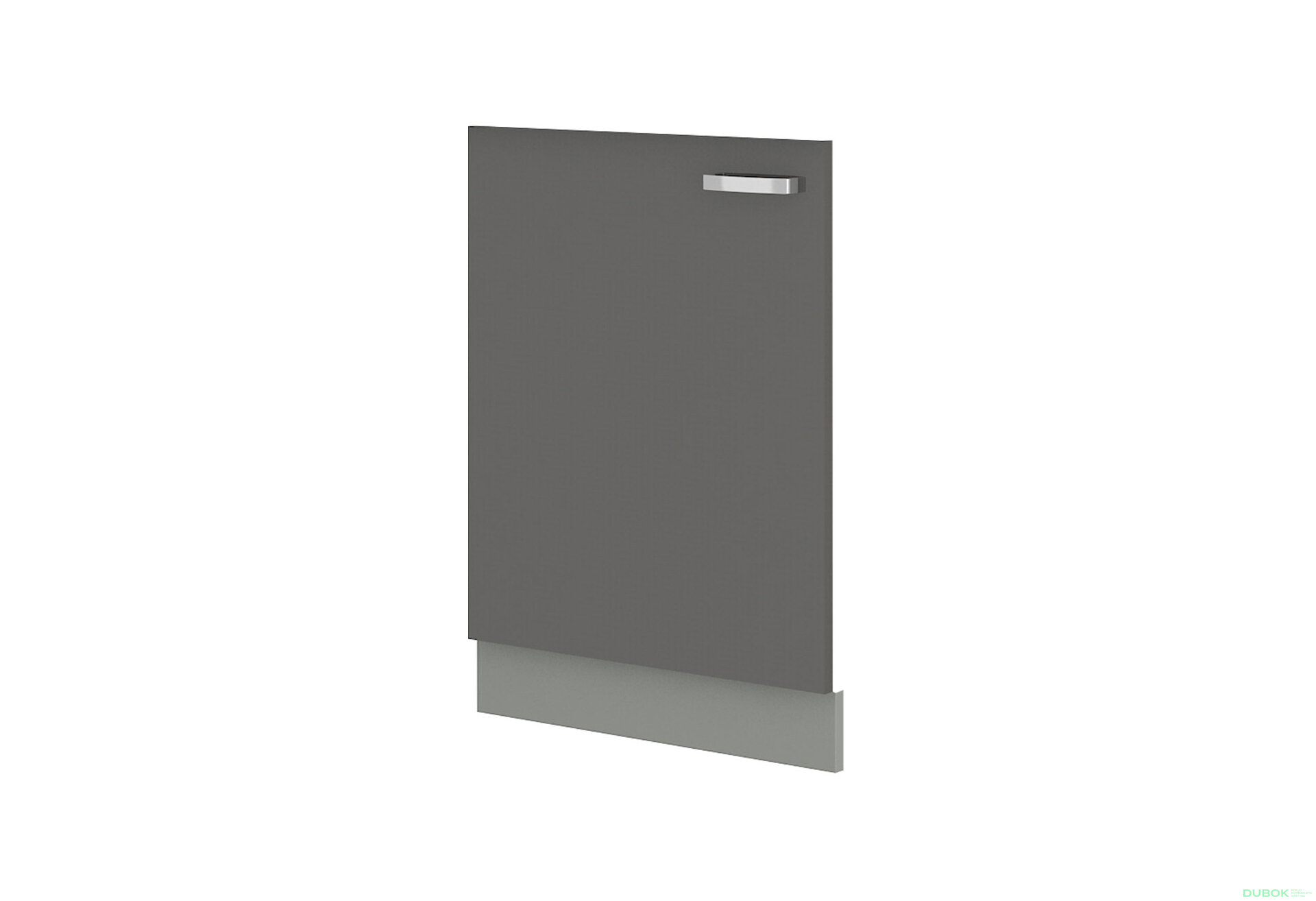 Obrázek 1 - ZM 713x596 dvířka Grey šedý platinový / šedý lesk