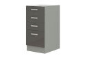 Obrázek 1 - 40 D 4S BB Indamatic Grey šedý platinový / šedý lesk