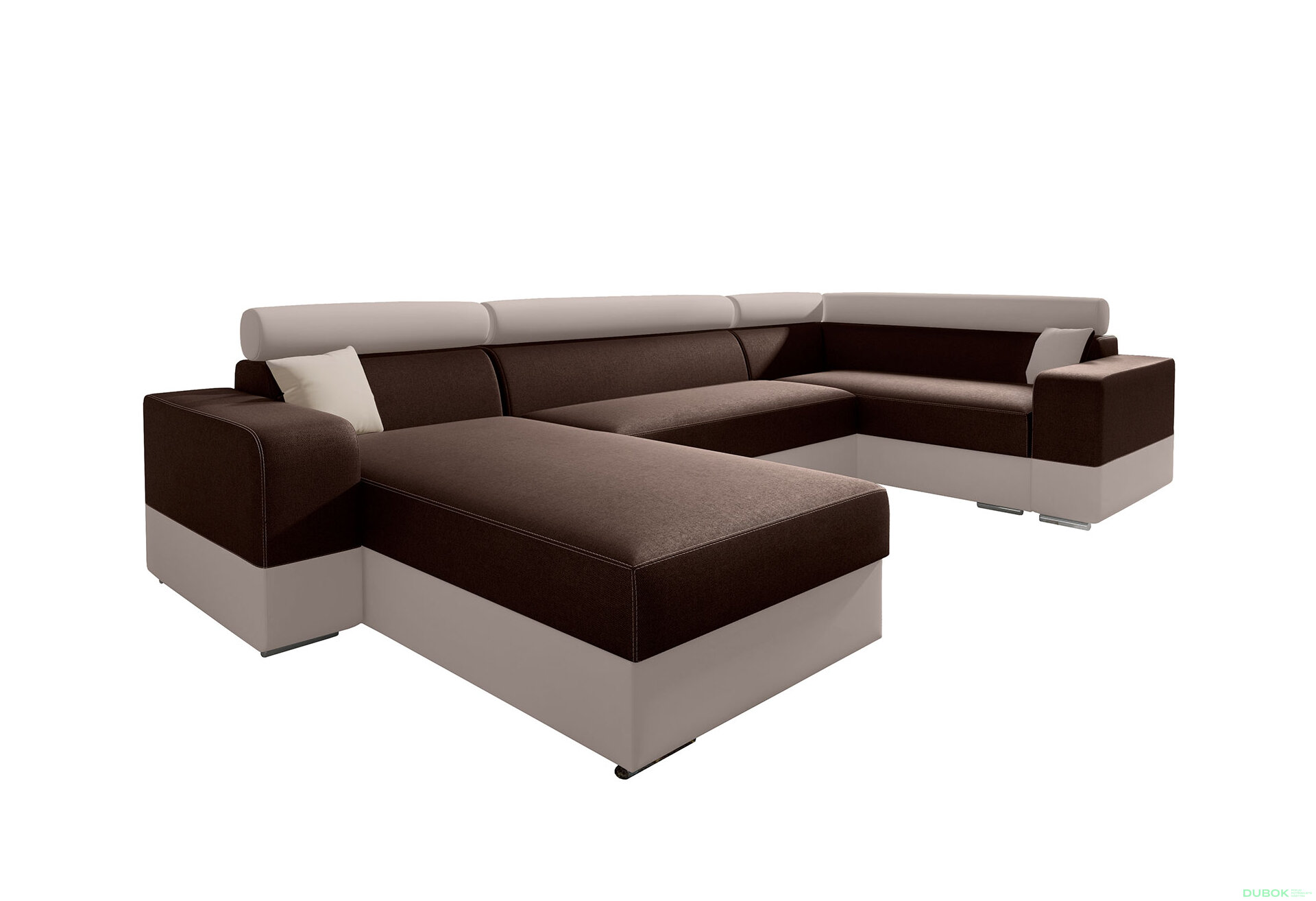 Obrázek 1 - Sedací souprava Infinity super Bahama 08 + Bahama 33 / typ L