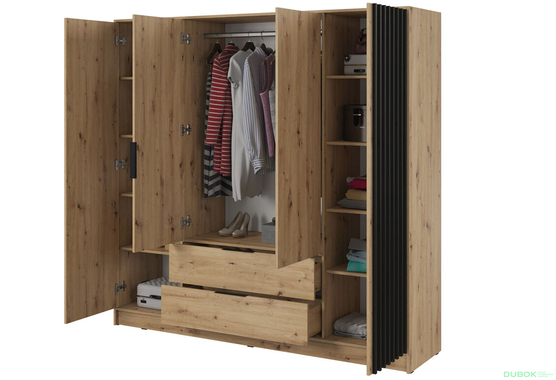 Obrázek 2 - Skříň 4D se zrcadlem artisan Nelly