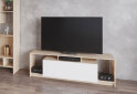 Obrázek 2 - TV stolek U1 dub sonoma / bílý dřevotříska 160x38x48
