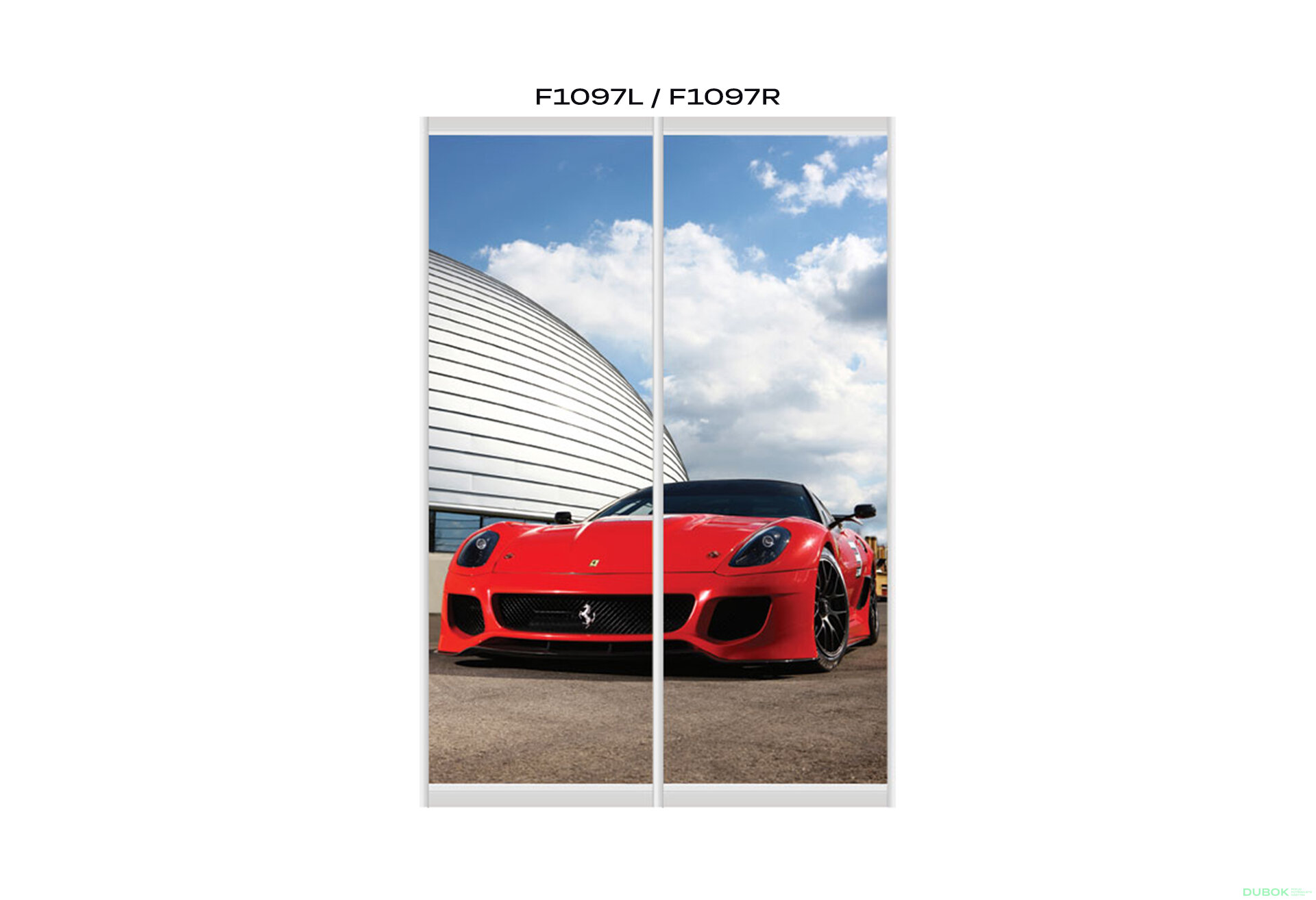 Obrázek 19 - Fasáda F-800 Fototisk WT Rim-Veneziano 2D 1,6 m