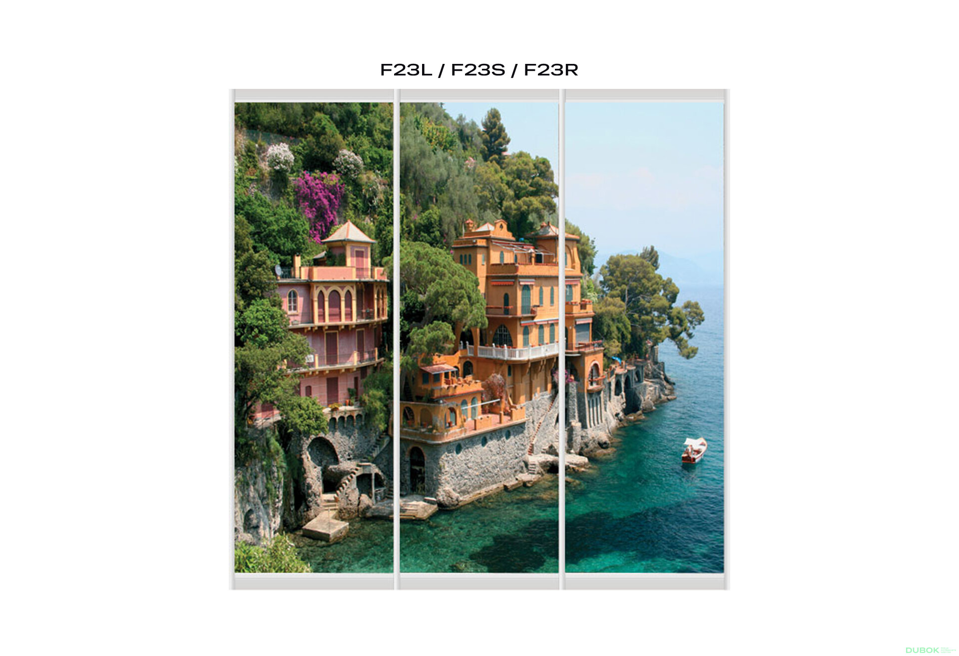 Obrázek 23 - Fasáda F-800 Fototisk WT Rim-Veneziano 2D 1,6 m