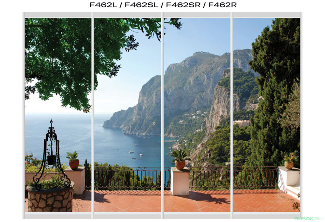 Obrázek 39 - Fasáda F-700 Fototisk WT Rim-Veneziano 2D 1,4 m
