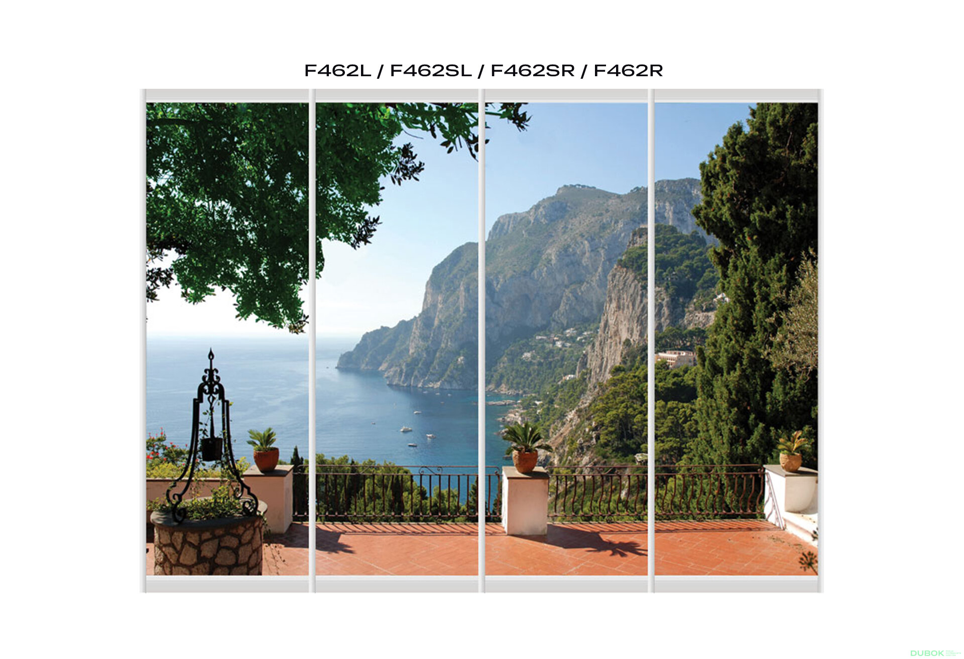 Obrázek 39 - Fasáda F-440 Fototisk WT Rim-Veneziano 2D 0,9 m