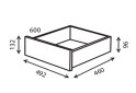 Obrázek 1 - Šuplík 600 Nymfaea alba Rim-Veneziano 2D 1,2 m