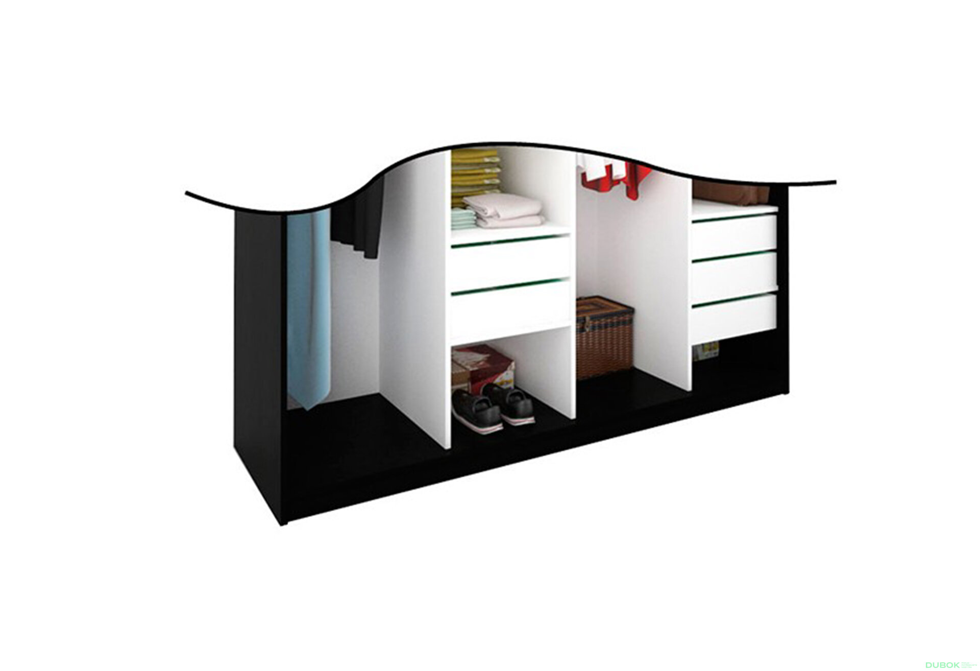 Obrázek 2 - Šuplík 600 Nymfaea alba Rim-Veneziano 2D 1,2 m