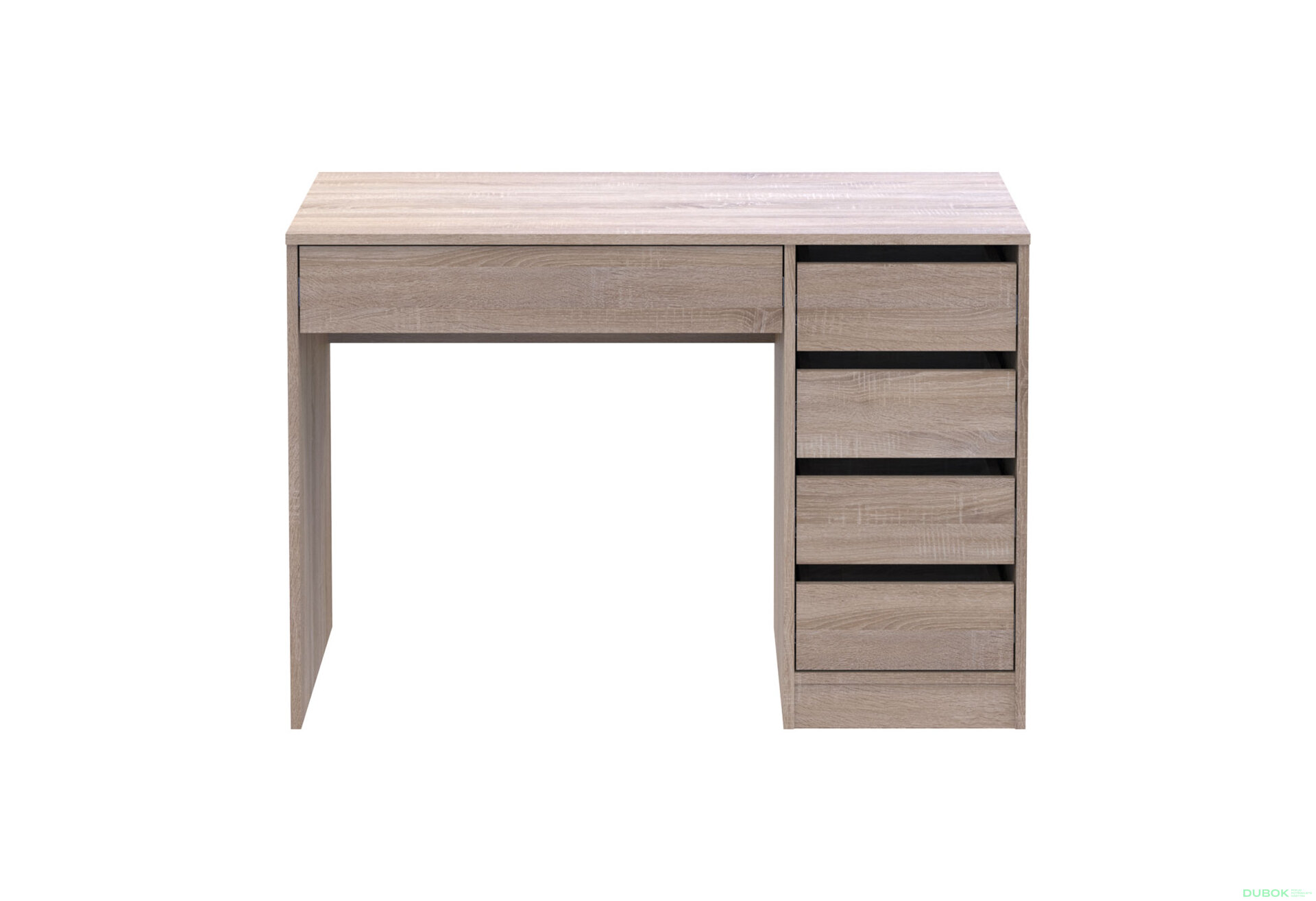 Obrázek 3 - Psací stůl s pravou montáží Profi 110 cm dub sonoma