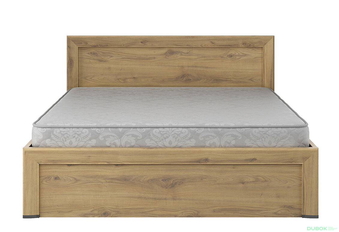 Obrázek 4 - Postel 140x200 s roštem, úložným prostorem Sapori dub navarra