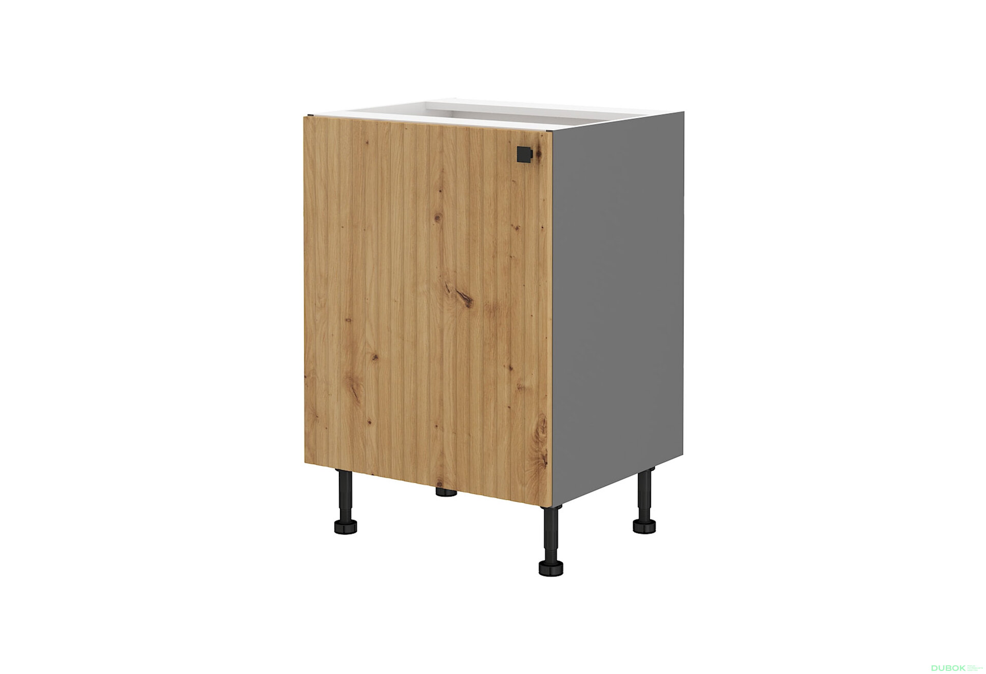 Obrázek 5285 - Kuchyňská sestava 2.6 m Ava antracit / dub artisan