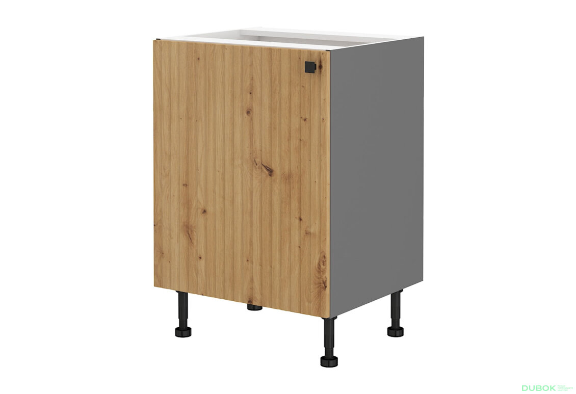 Obrázek 5285 - Kuchyňská sestava 2.6 m Ava antracit / dub artisan