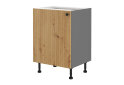Obrázek 5285 - Kuchyňská sestava 2.6 m Ava antracit / dub artisan