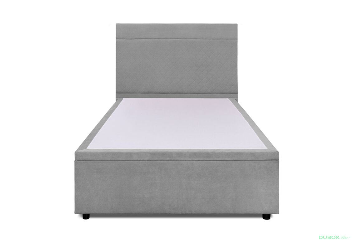 Obrázek 4 - Postel Fro Pik 120x200 s roštem, úložným prostorem Mono 246, šedá