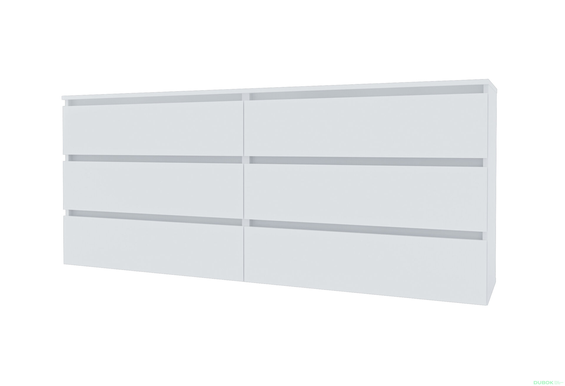 Obrázek 1 - Komoda K760/1800/2x3Z nymfea alba Idea
