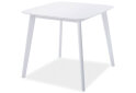 Obrázek 1 - Stůl Sigma 80x80 bílý MDF / dřevo