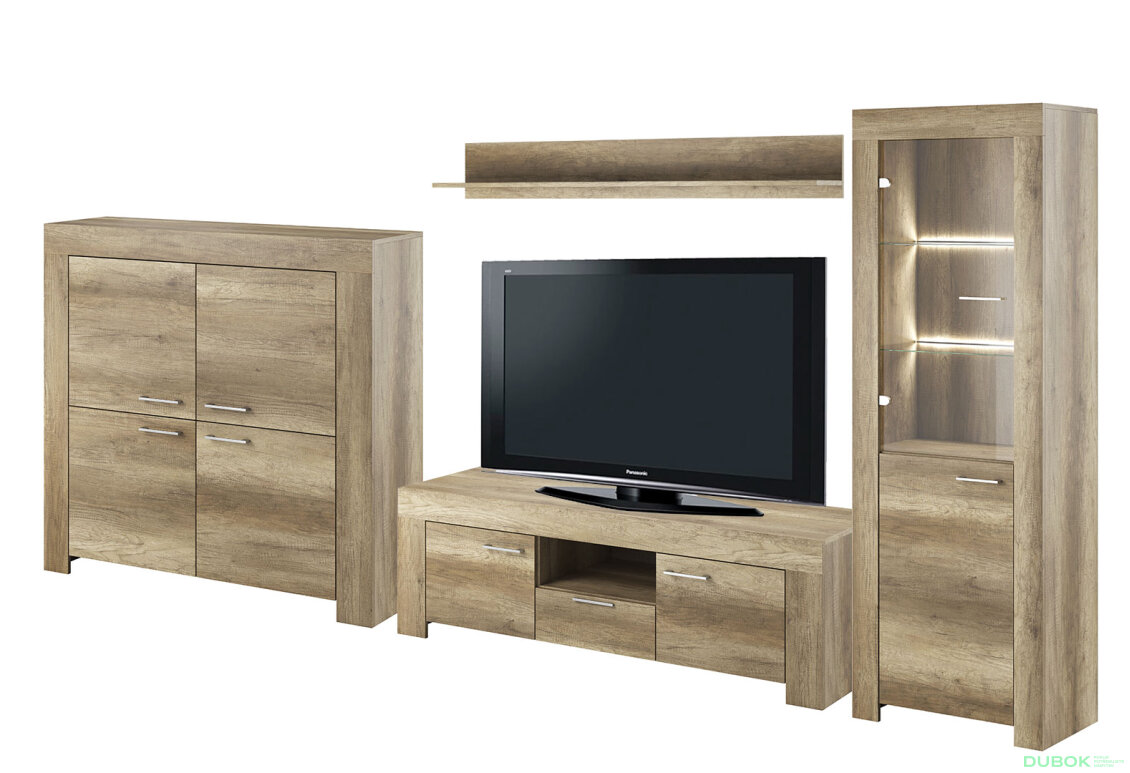 Obývací sestava 3.45 Sky country šedá
