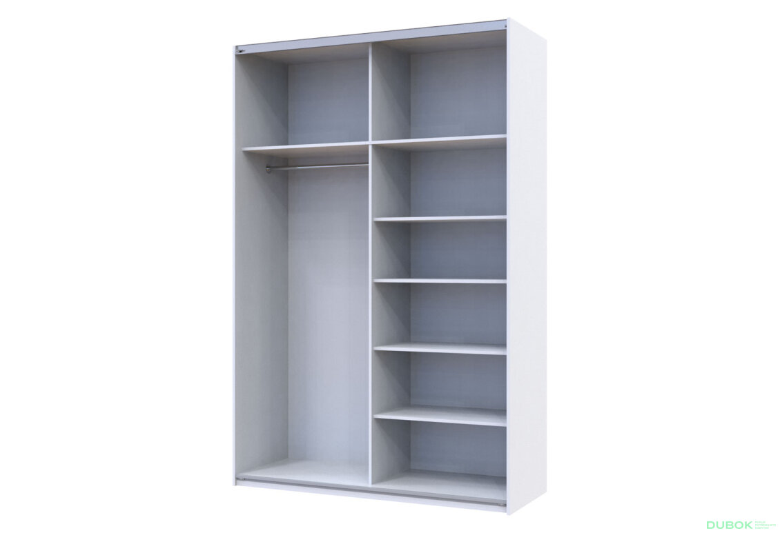 Obrázek 4 - Skříň G-Caiser Doros s 2 dveřmi DTD, 160 cm, bílá