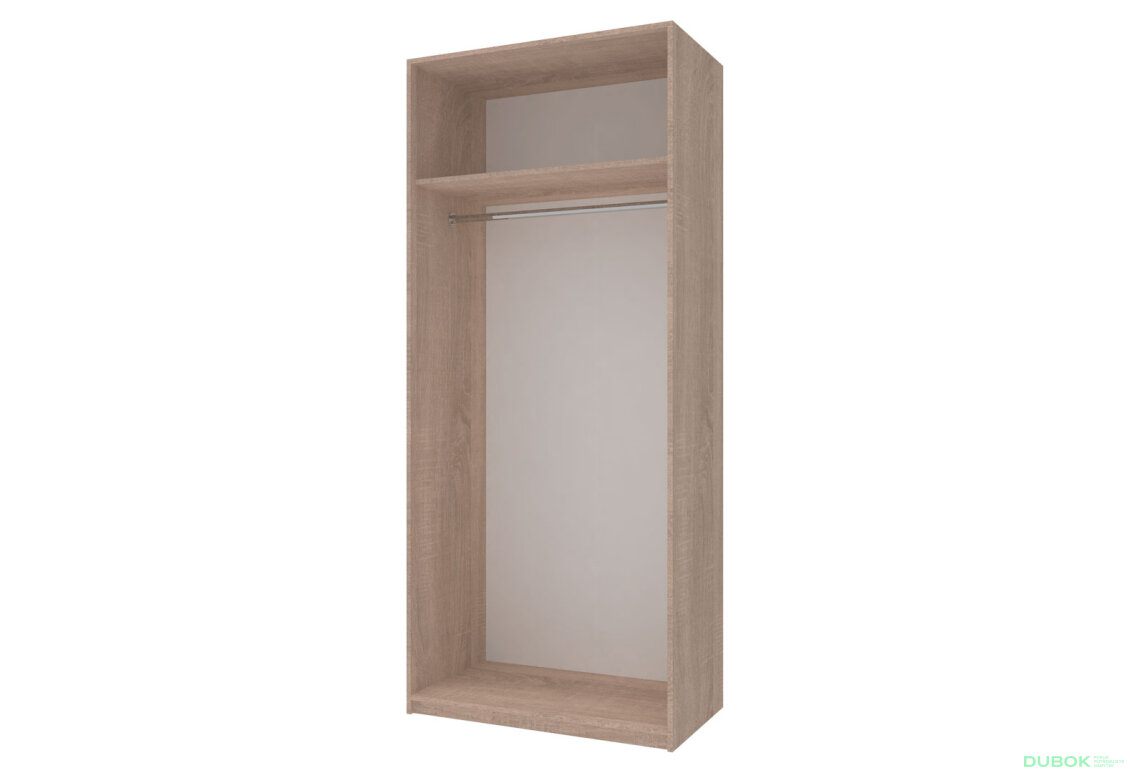 Obrázek 4 - Skříň Promo s 2 dveřmi 90 cm, Dub Sonoma