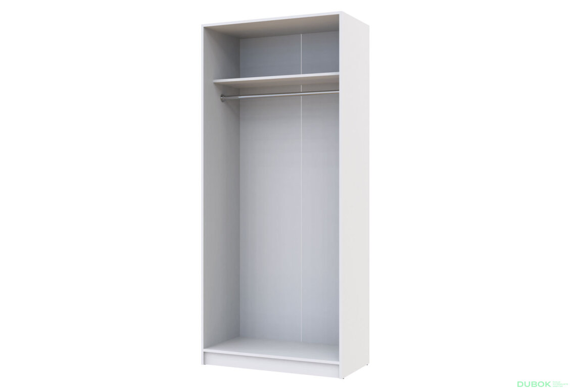 Obrázek 5 - Skříň Promo s 2 dveřmi 90 cm, Bílá