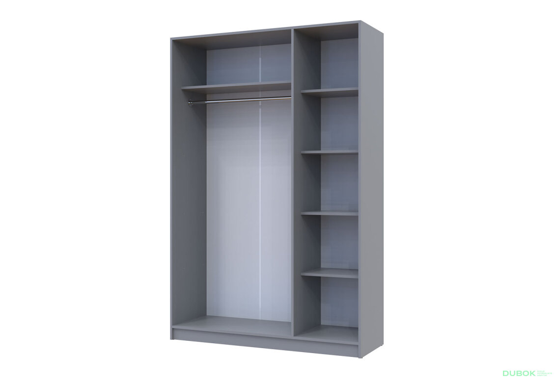 Obrázek 7 - Skříň Promo s 3 dveřmi 135 cm, šedá