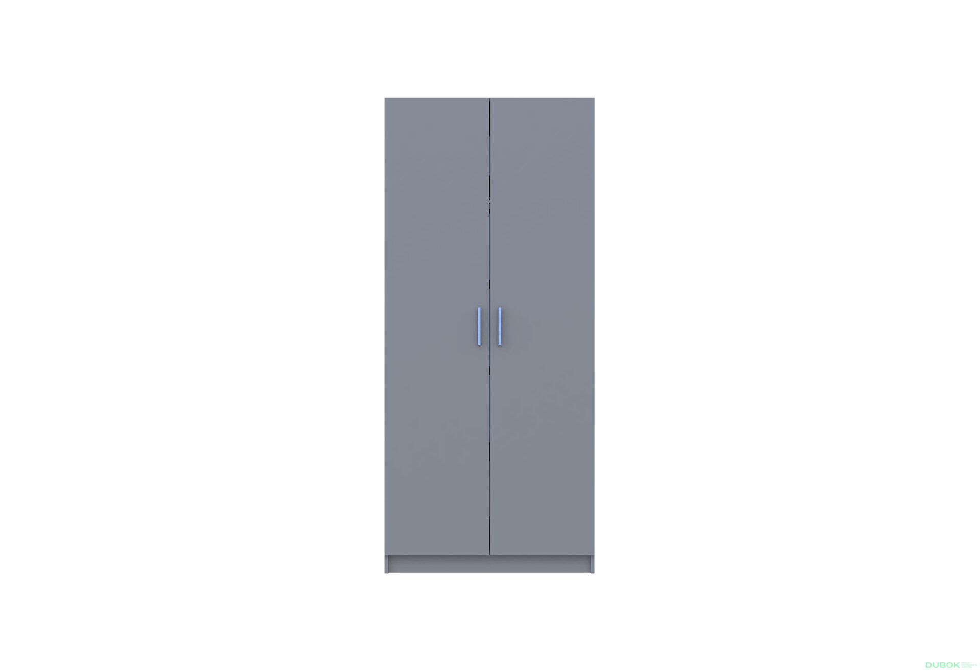 Obrázek 3 - Skříň Promo s 2 dveřmi 90 cm, šedá