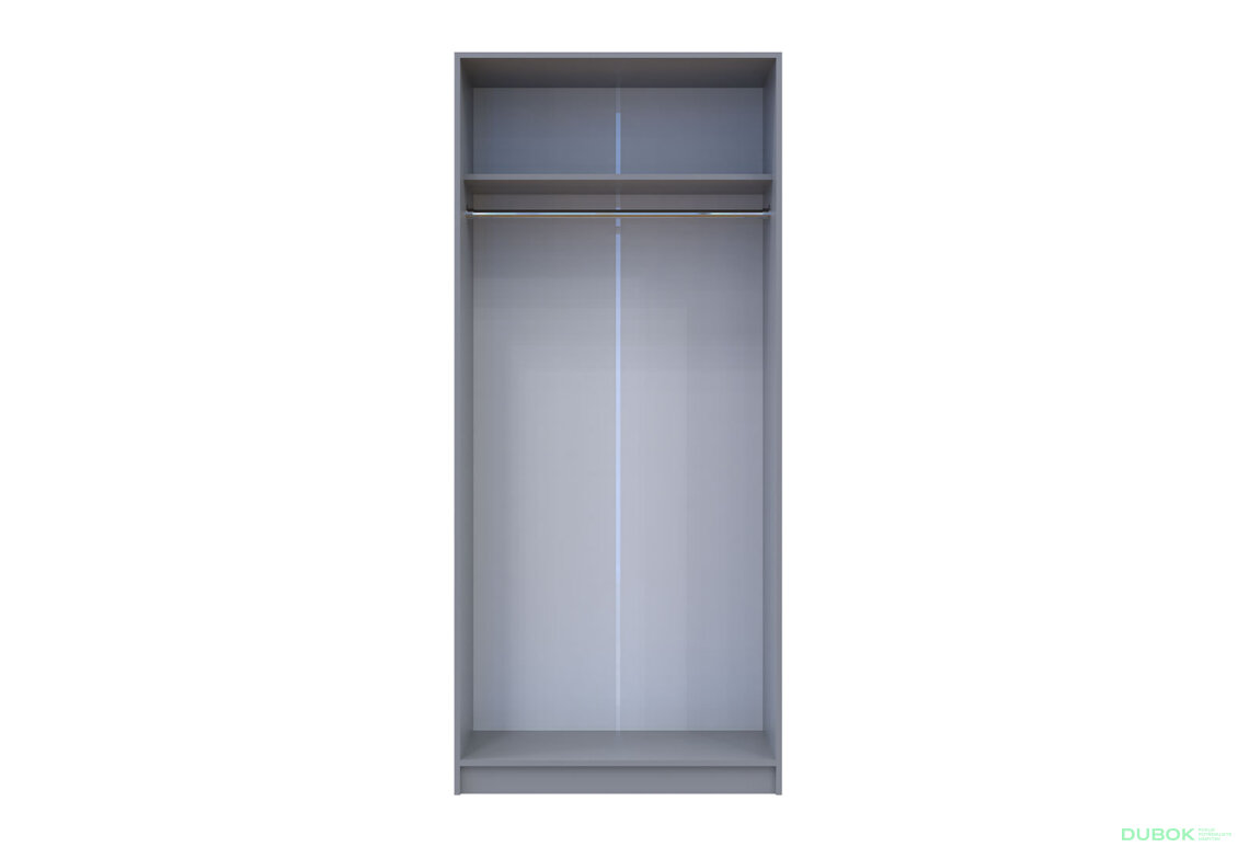 Obrázek 8 - Skříň Promo s 2 dveřmi 90 cm, šedá