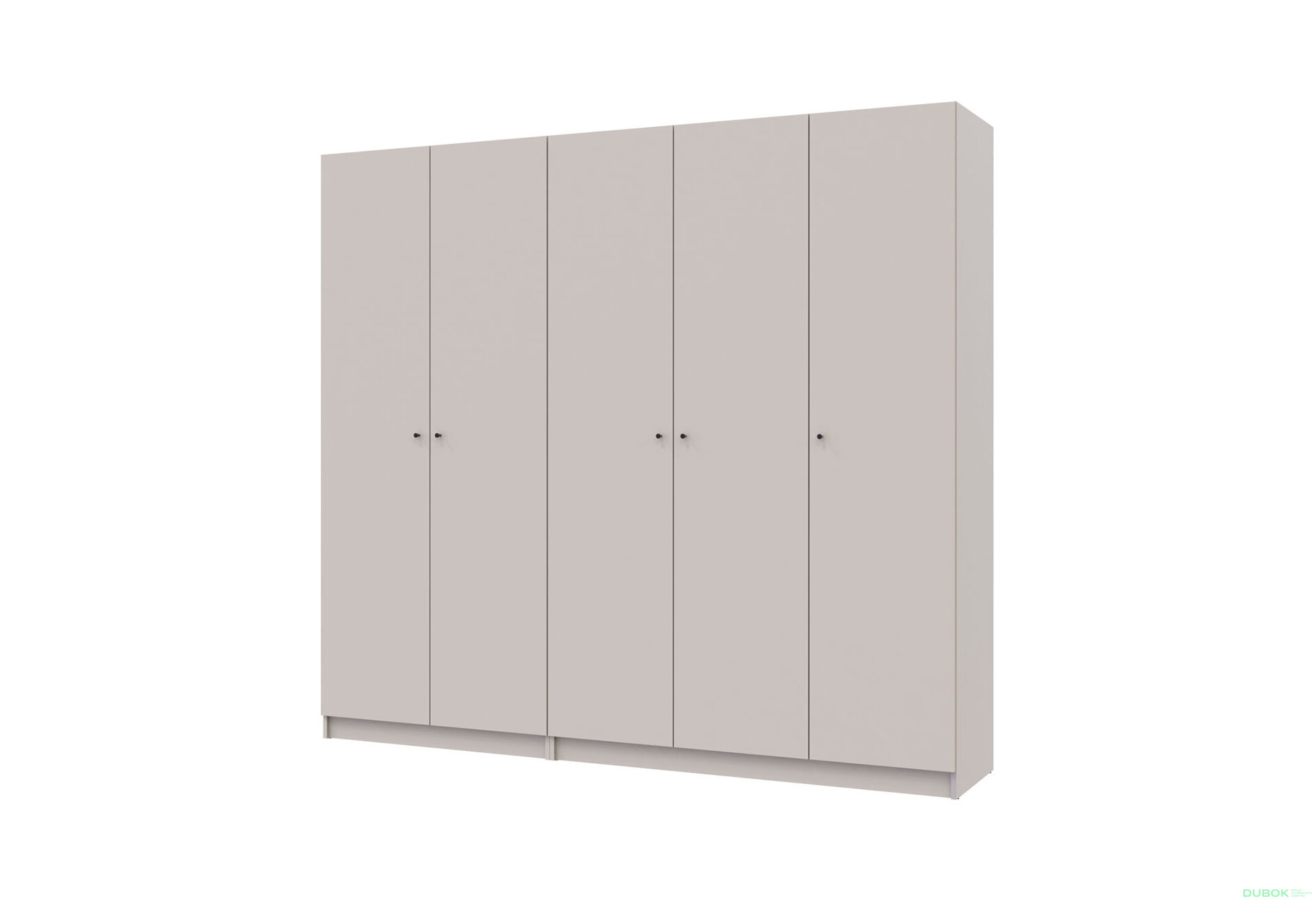 Obrázek 1 - Skříň Promo se 5 dveřmi 225 cm Kašmír