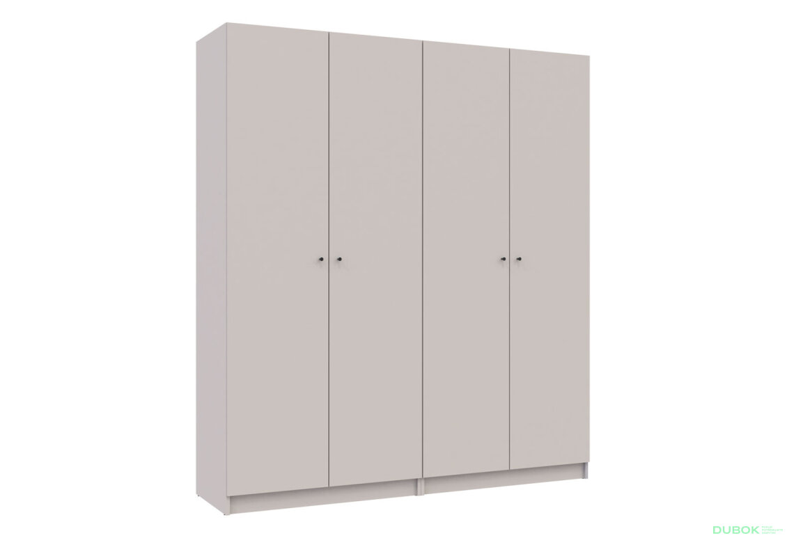 Obrázek 5 - Skříň Promo se 4 dveřmi 180 cm Kašmír