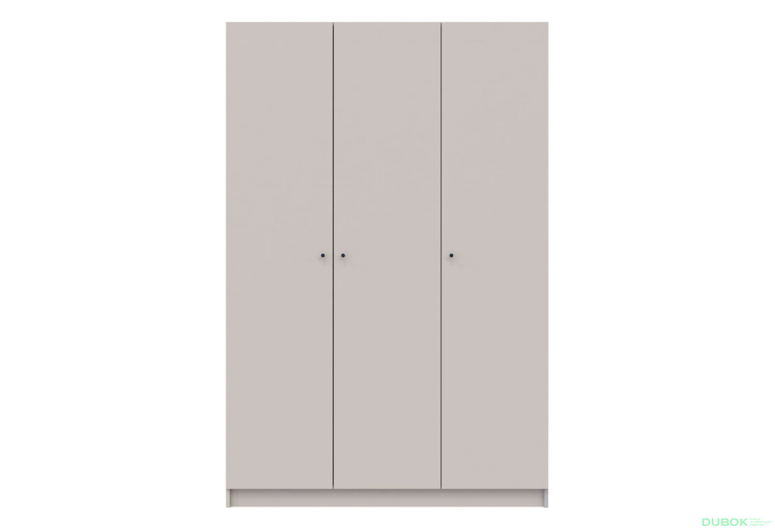 Obrázek 3 - Skříň Promo se 3 dveřmi 135 cm kašmír