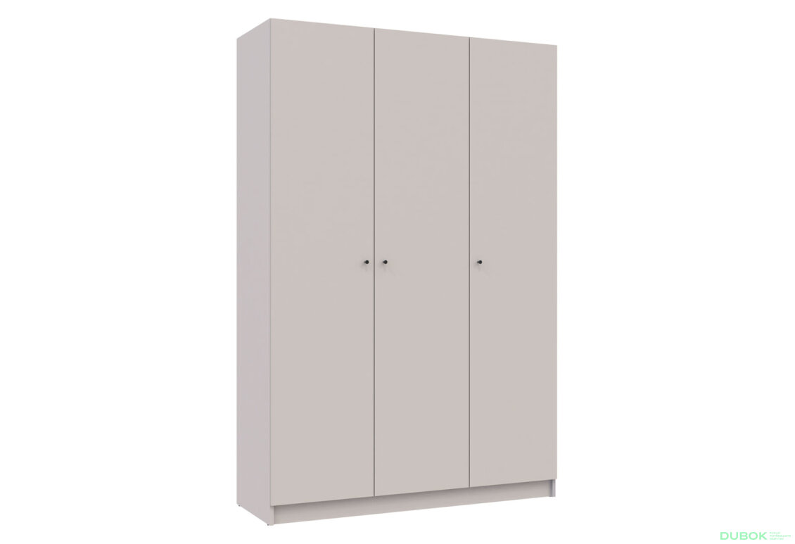 Obrázek 5 - Skříň Promo se 3 dveřmi 135 cm kašmír