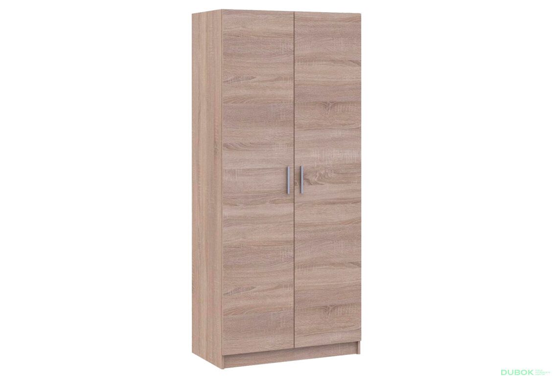 Obrázek 3 - Skříň Promo s policemi 2 DTD 90x48x204 Dub sonoma