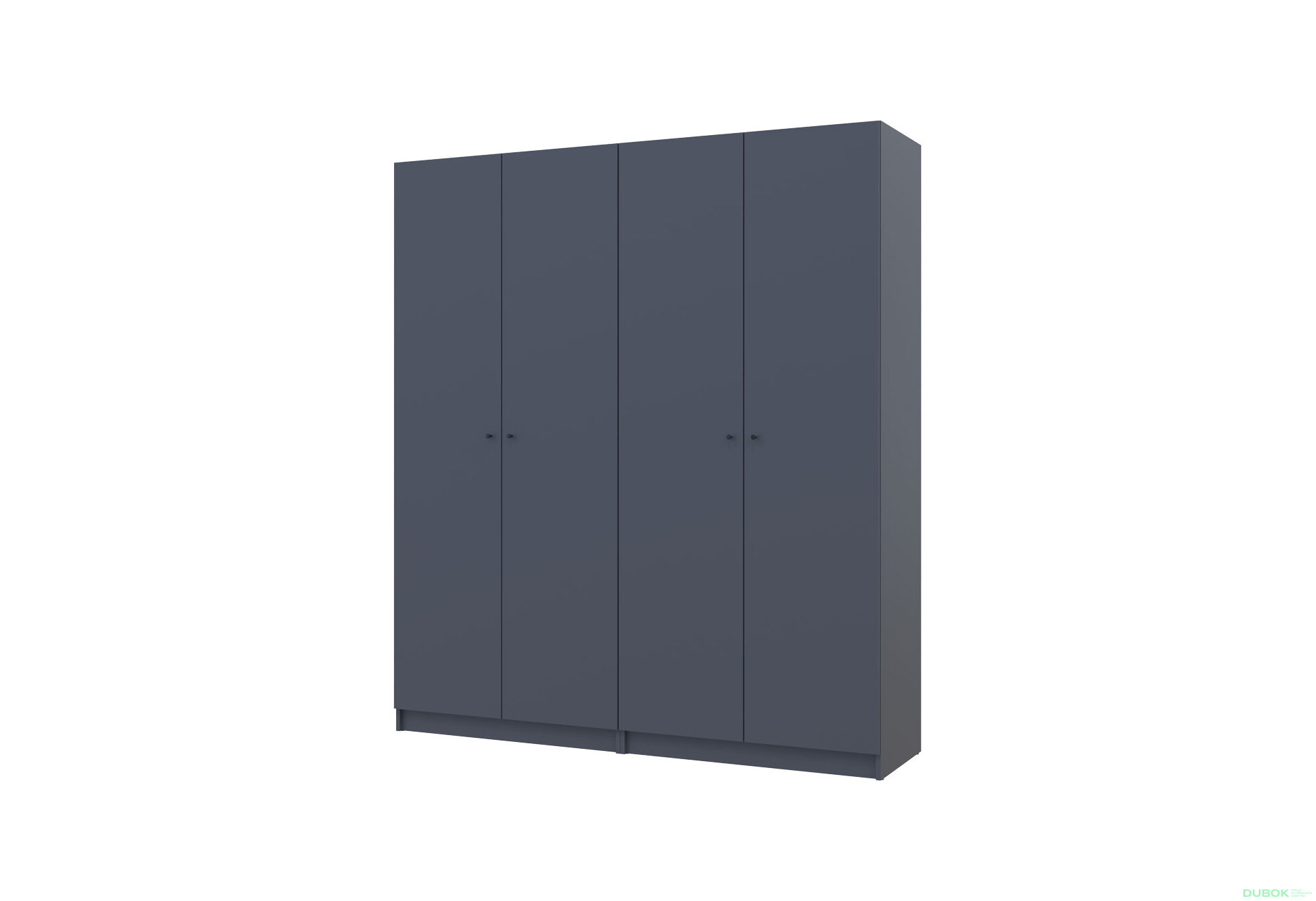 Obrázek 1 - Skříň Promo s policemi 2+2 DTD 180×48×204 Grafit