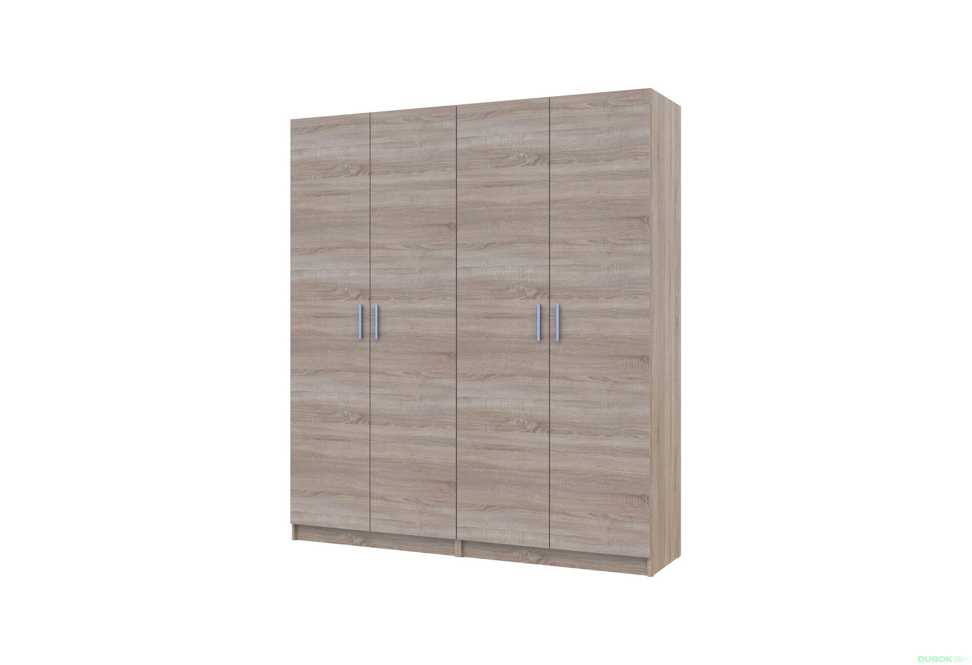 Obrázek 1 - Skříň Promo s policemi 2+2 DTD 180×48×204 Dub sonoma