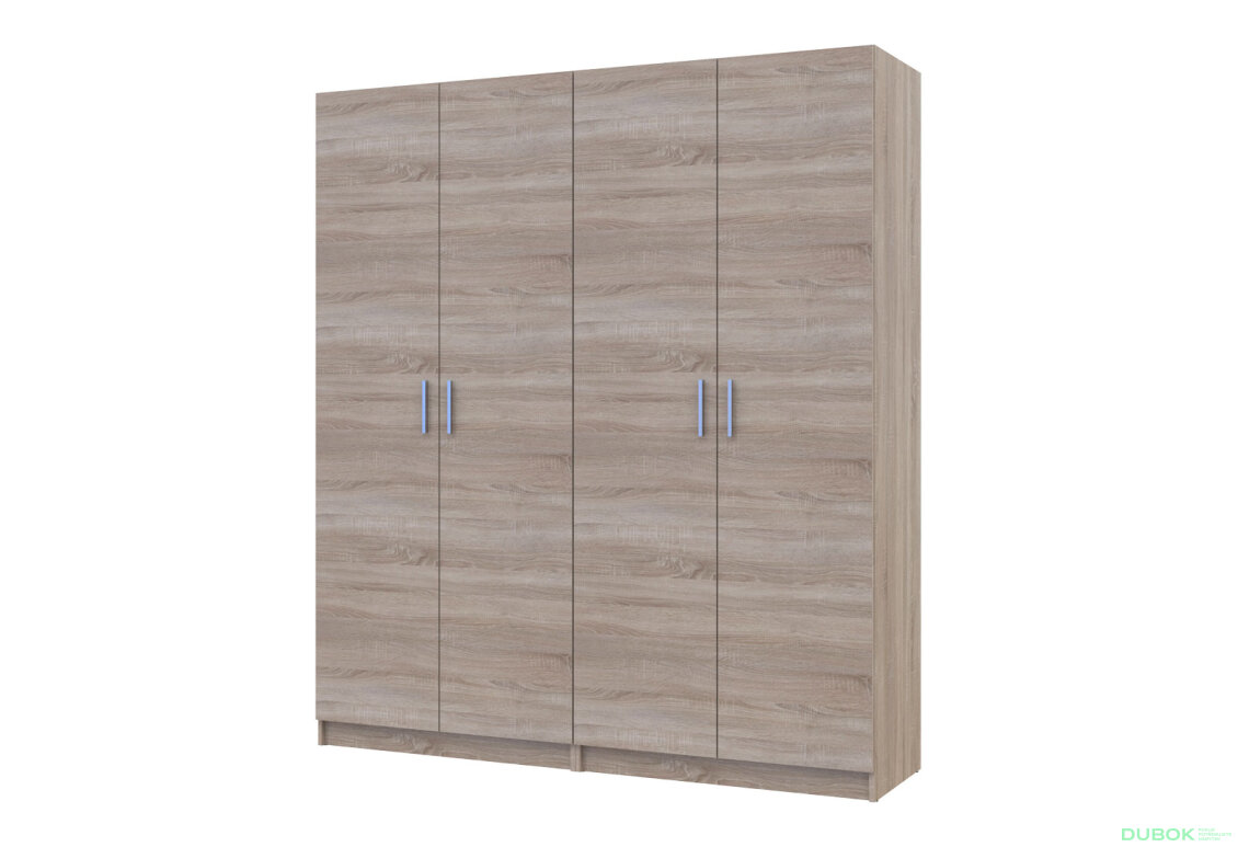 Obrázek 1 - Skříň Promo s policemi 2+2 DTD 180×48×204 Dub sonoma