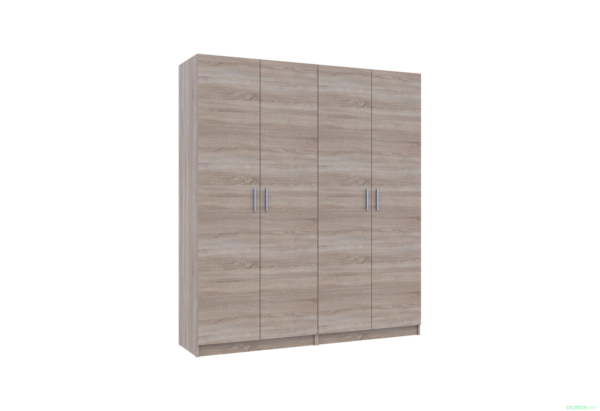 Obrázek 13 - Skříň Promo s policemi 2+2 DTD 180×48×204 Dub sonoma